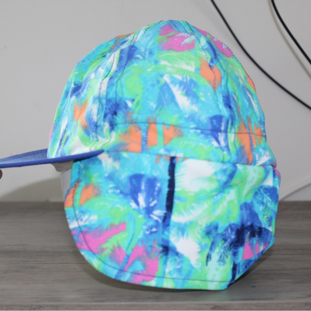 Tropical sun hat.